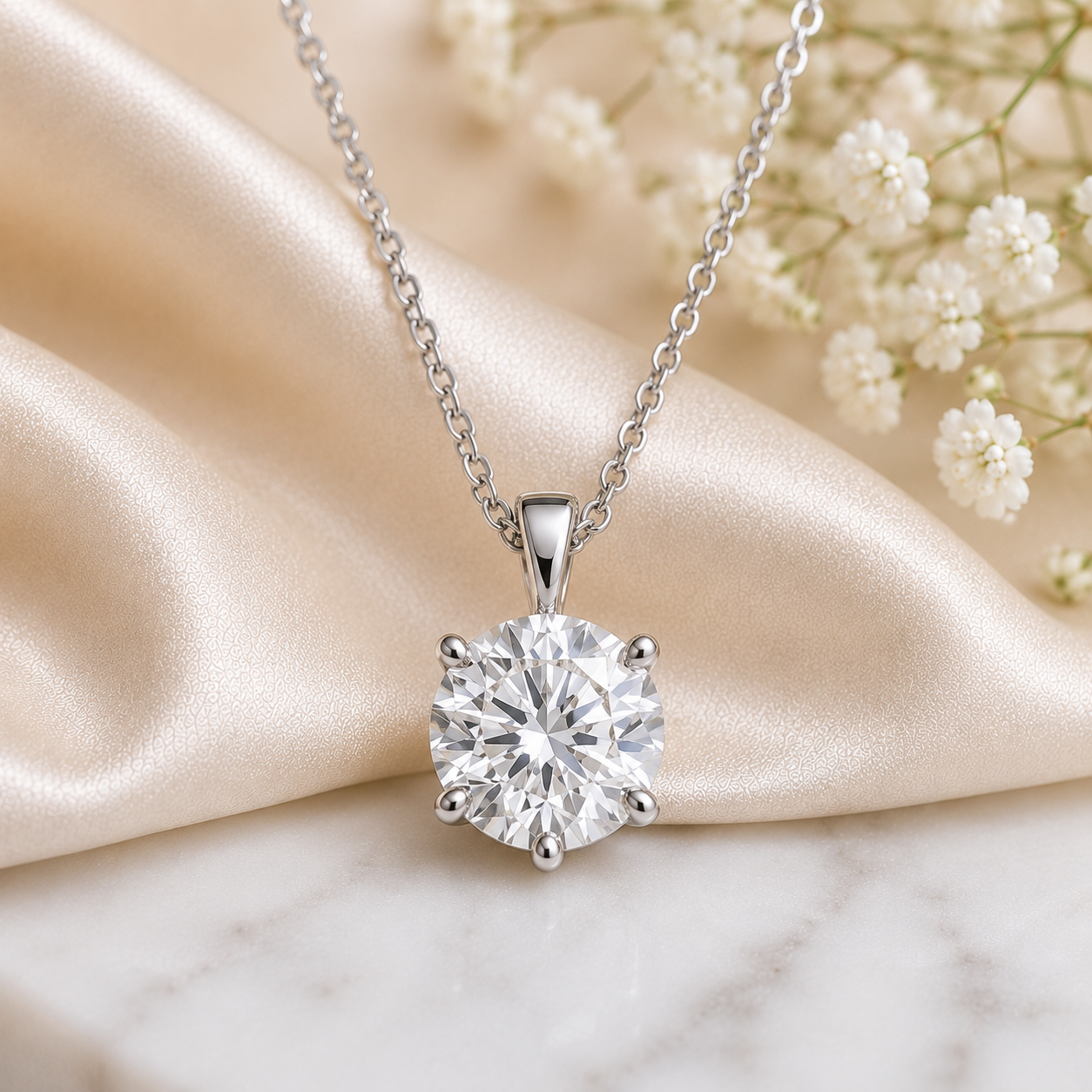 Solitaire Pendant
